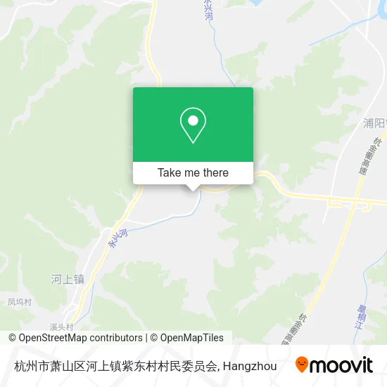 杭州市萧山区河上镇紫东村村民委员会 map
