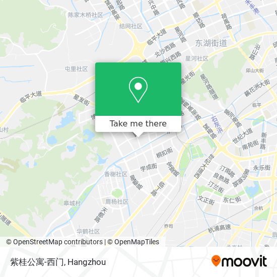 紫桂公寓-西门 map