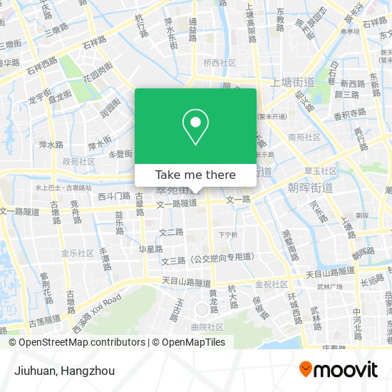 Jiuhuan map