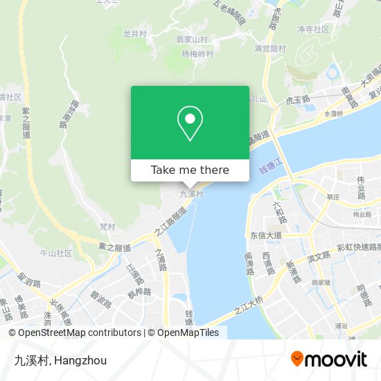 九溪村 map