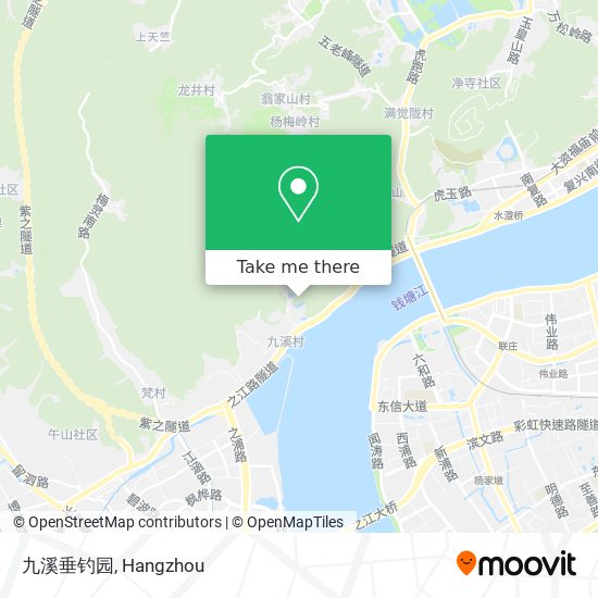 九溪垂钓园 map
