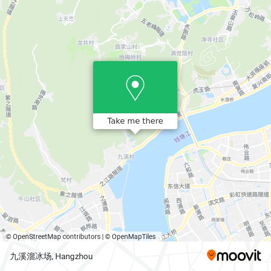 九溪溜冰场 map