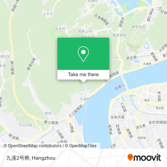 九溪2号桥 map
