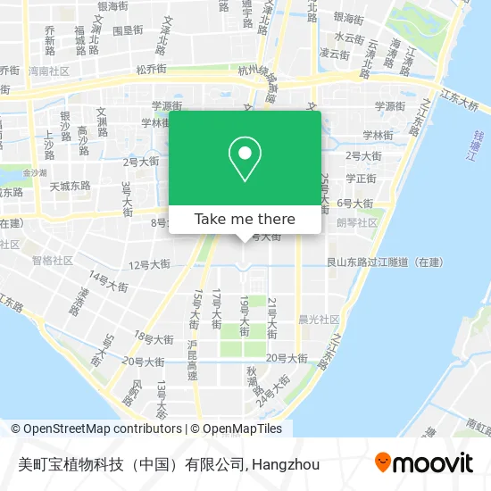 美町宝植物科技（中国）有限公司 map