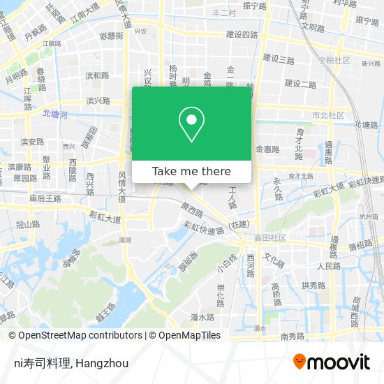 ni寿司料理 map