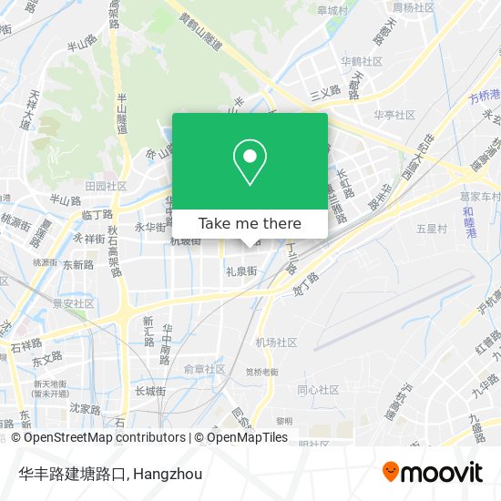 华丰路建塘路口 map