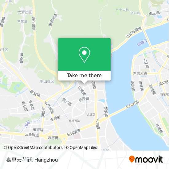 嘉里云荷廷 map