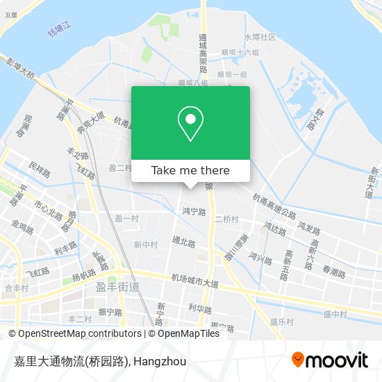 嘉里大通物流(桥园路) map
