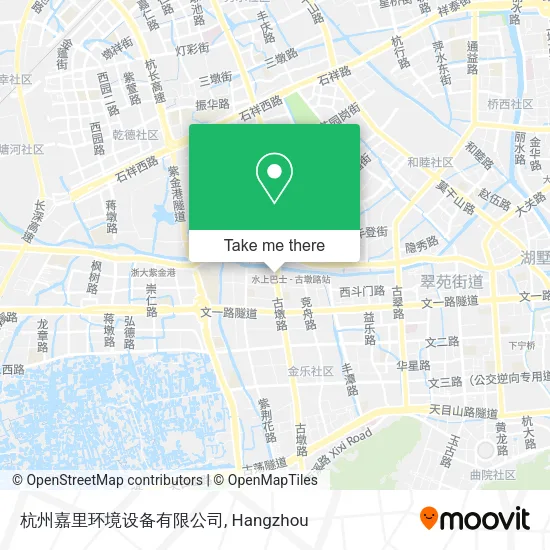 杭州嘉里环境设备有限公司 map