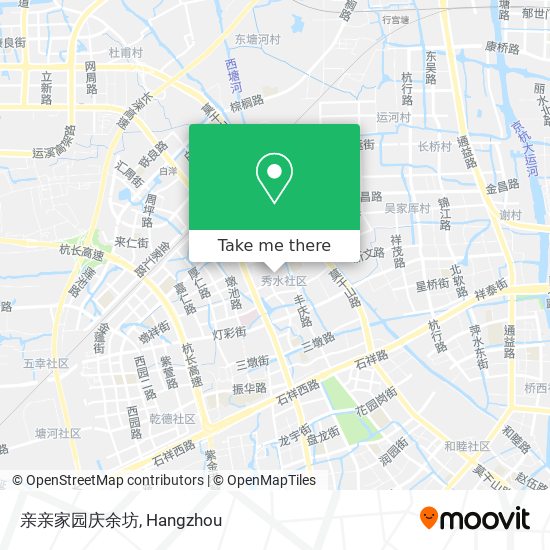 亲亲家园庆余坊 map
