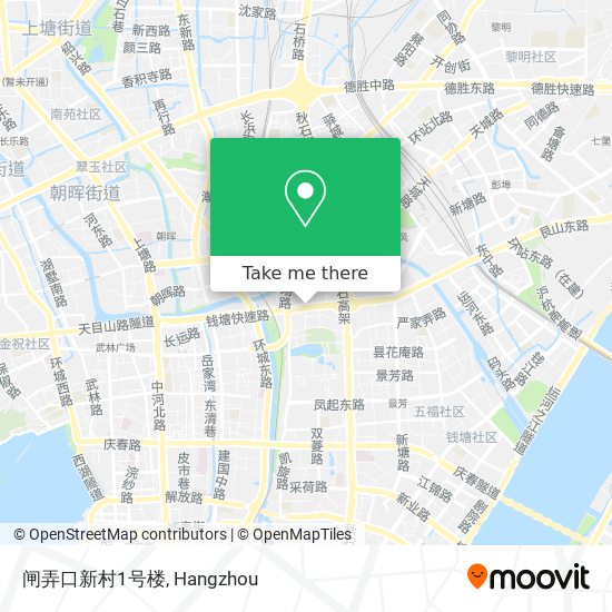 闸弄口新村1号楼 map