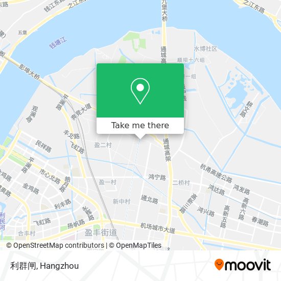 利群闸 map