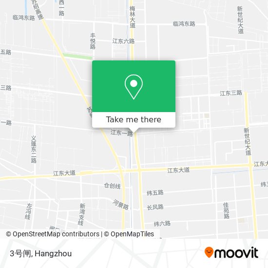 3号闸 map