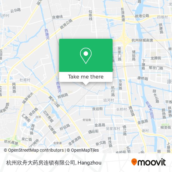 杭州欣舟大药房连锁有限公司 map