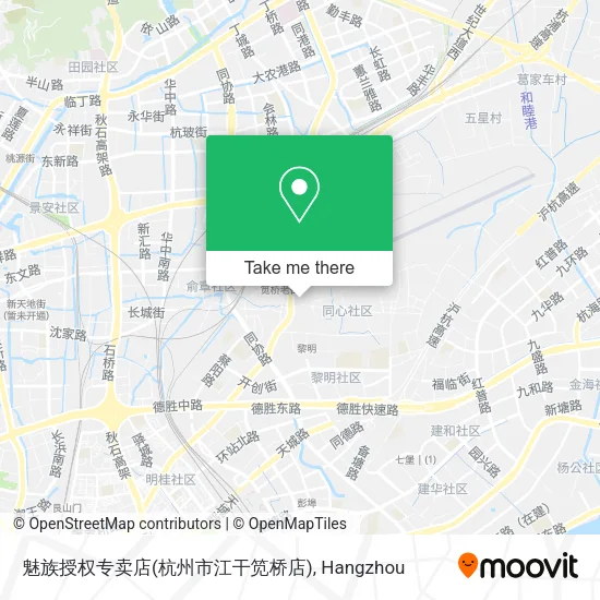 魅族授权专卖店(杭州市江干笕桥店) map