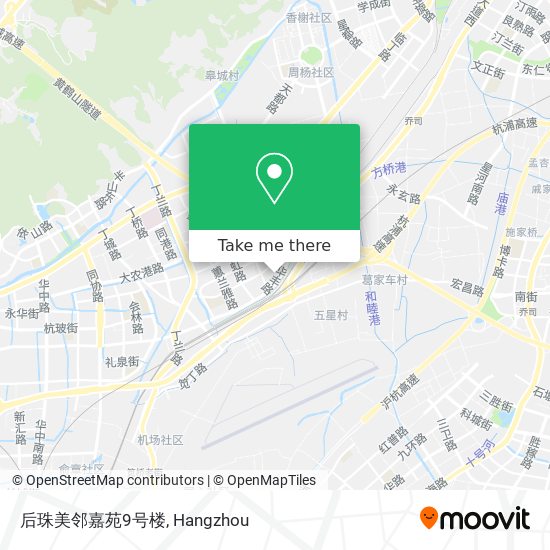 后珠美邻嘉苑9号楼 map