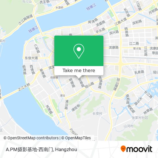 A.PM摄影基地-西南门 map