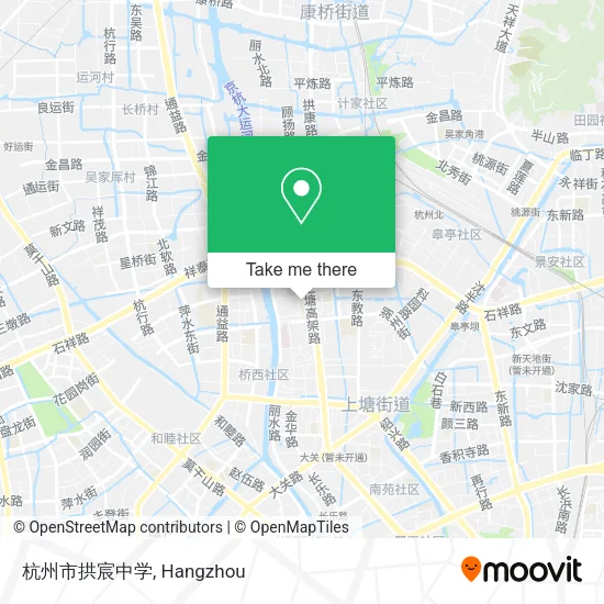 杭州市拱宸中学 map