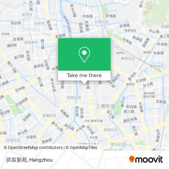 拱宸新苑 map