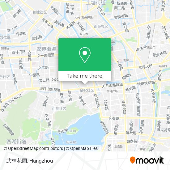 武林花园 map