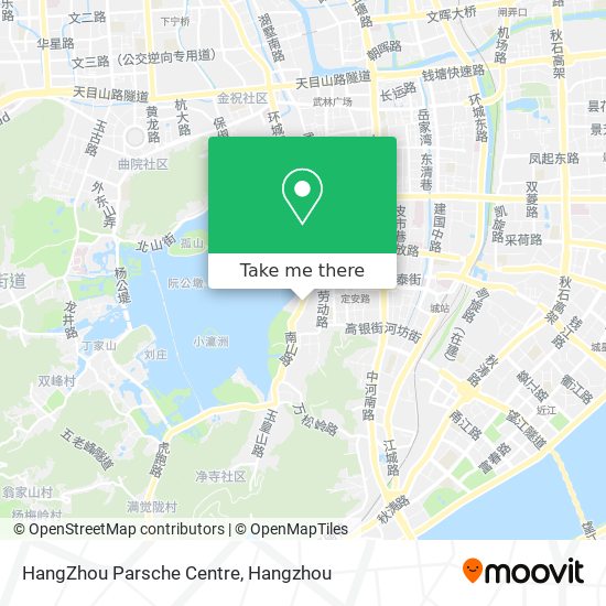 HangZhou Parsche Centre map