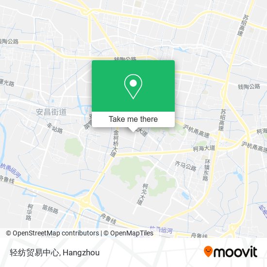 轻纺贸易中心 map
