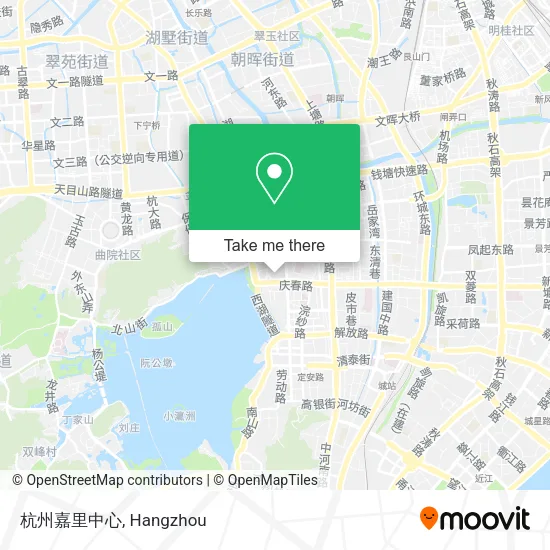 杭州嘉里中心 map