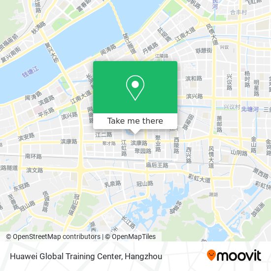 Huawei Global Training Center map