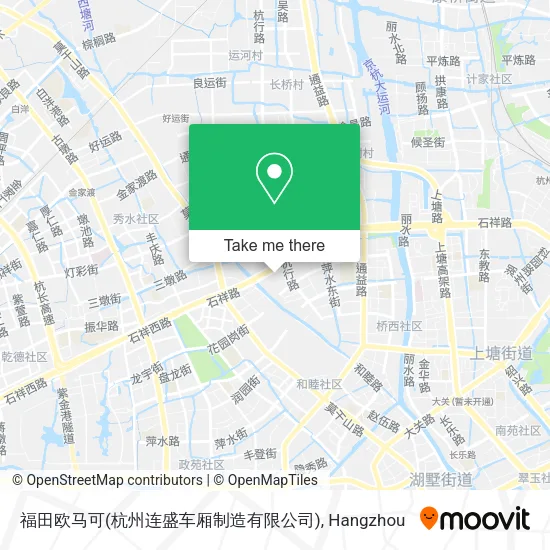 福田欧马可(杭州连盛车厢制造有限公司) map