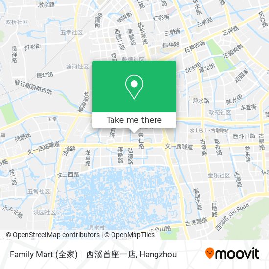 Family Mart (全家)｜西溪首座一店 map
