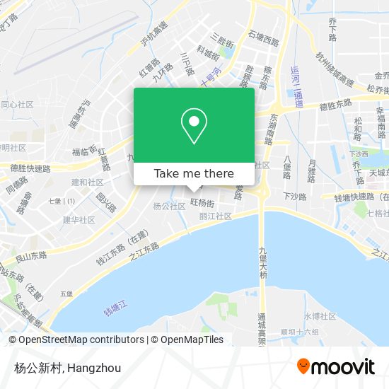 杨公新村 map