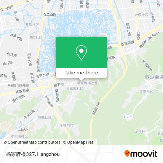 杨家牌楼327 map
