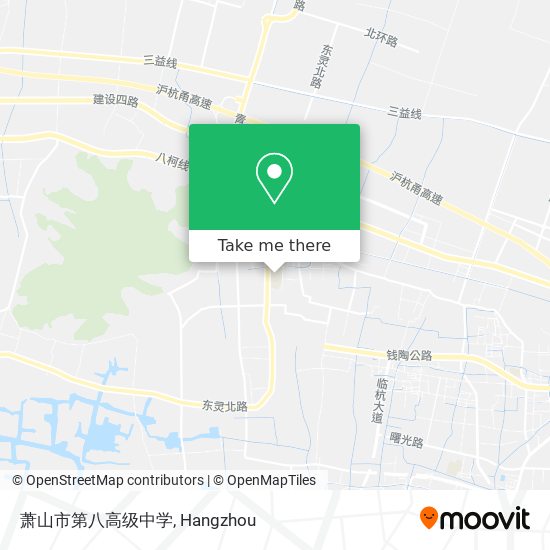 萧山市第八高级中学 map