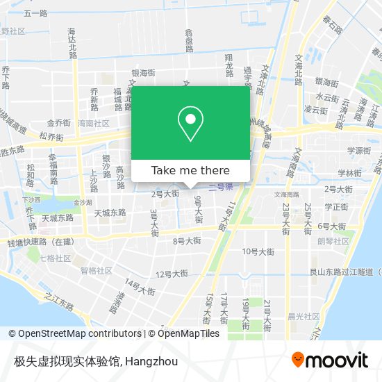 极失虚拟现实体验馆 map