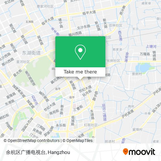 余杭区广播电视台 map