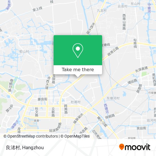 良渚村 map