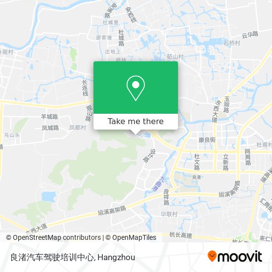 良渚汽车驾驶培训中心 map