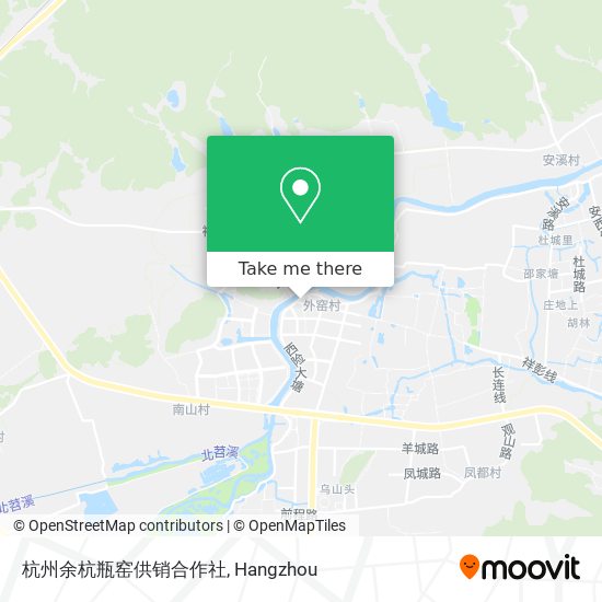 杭州余杭瓶窑供销合作社 map