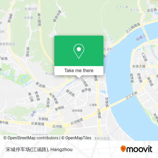 宋城停车场(江涵路) map