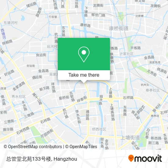 总管堂北苑133号楼 map