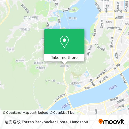 途安客栈 Touran Backpacker Hostel map