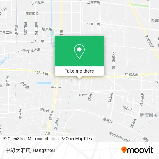 林绿大酒店 map