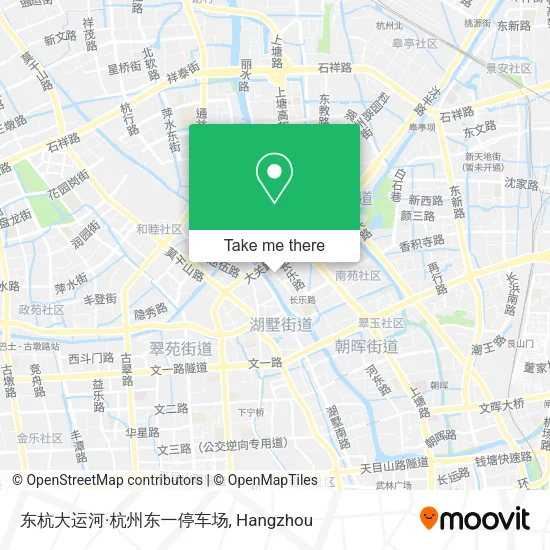 东杭大运河·杭州东一停车场 map