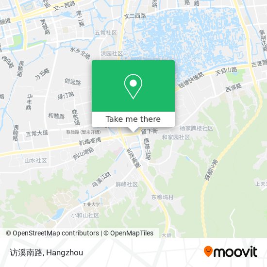 访溪南路 map
