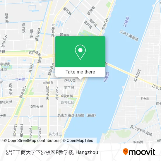 浙江工商大学下沙校区F教学楼 map