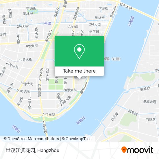 世茂江滨花园 map