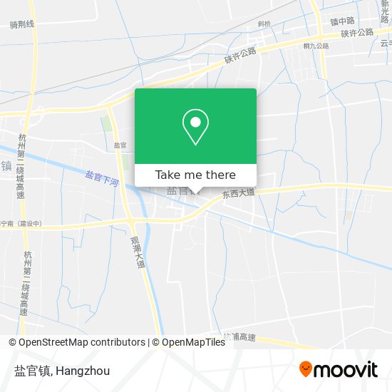 盐官镇 map