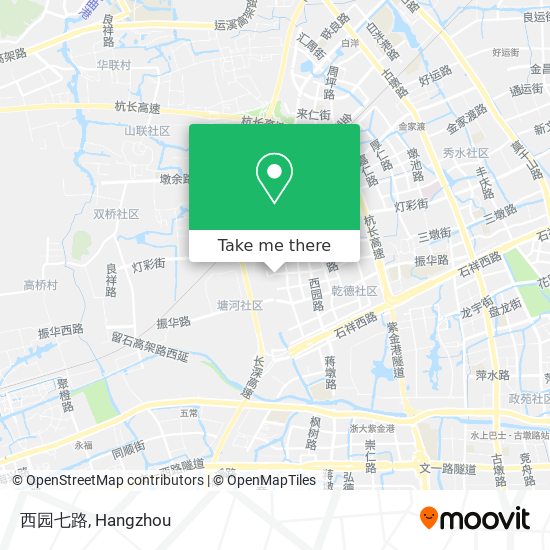 西园七路 map