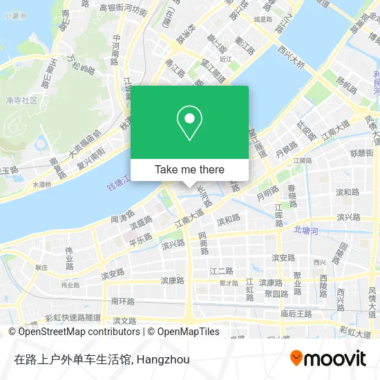 在路上户外单车生活馆 map