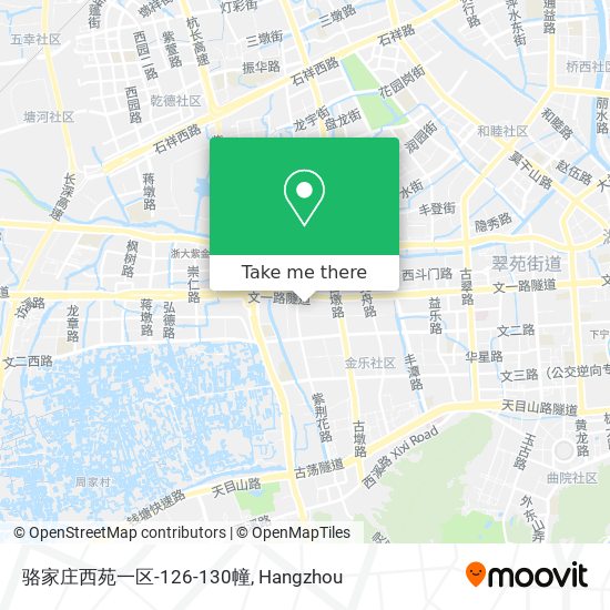骆家庄西苑一区-126-130幢 map
